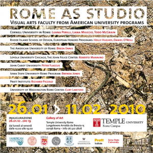 Rome As Studio Rome As Studio